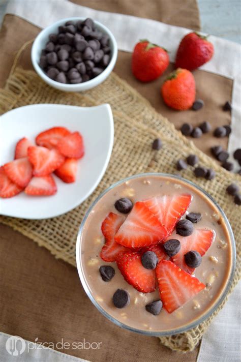 Descubrir 85 Imagen Avena Con Fresas Receta Abzlocal Mx