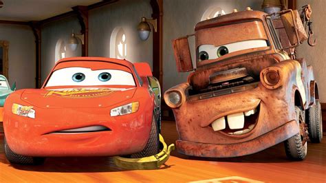 1080P, Cars, Mater (Cars), Lightning McQueen, Pixar HD Wallpaper