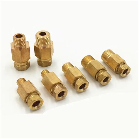 Anderson Metals 50064 10 Brass Tube Compression Fitting 5 8x5 8x5 8