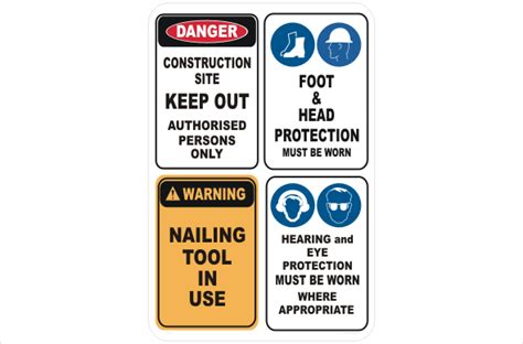 PPE Construction site sign - National Safety Signs online