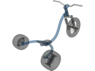 Drift Trike 3D Model 3DCADBrowser