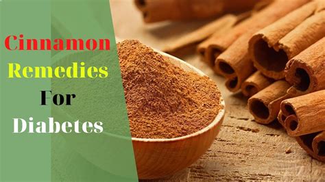 Cinnamon Remedies For Diabetes | Ways To Use Cinnamon Powder For ...