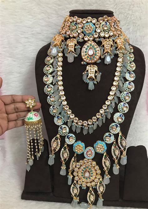 Pin By Jenni Jesu On North Indian Bridal Jewelry Indian Bridal