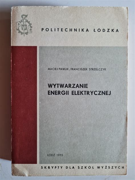 Wytwarzanie Energii Elektrycznej Antykwariatlodz Pl