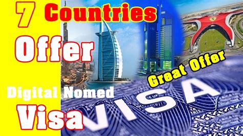 7 Countries Offering Visa Best Time To Go Abroad Abroad Life Style