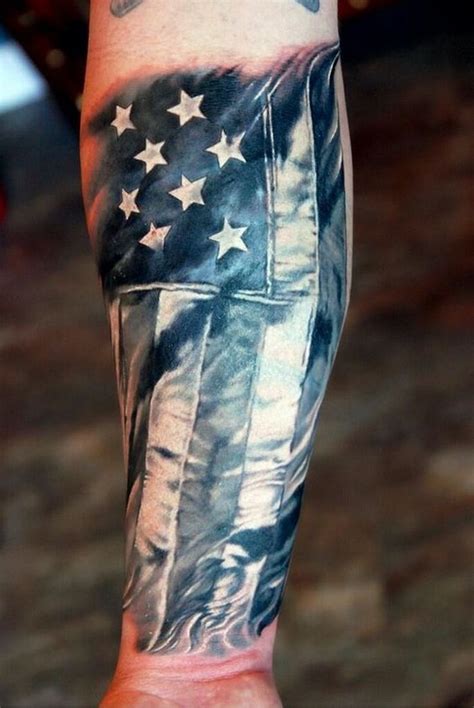 American Flag Tattoo Ideas For Men Riccda