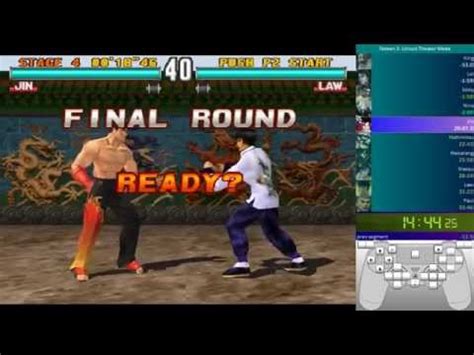 Tekken 3 Speedrun 32 48 Unlock Theater Mode 1 Round Medium YouTube