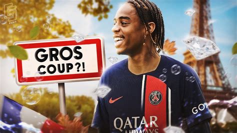 BARCOLA Le PSG s offre la PÉPITE de demain YouTube