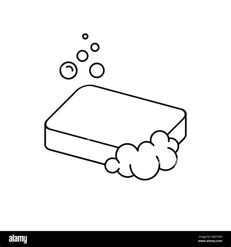 Bar Of Soap Clipart Black And White