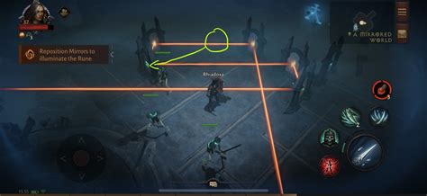 Diablo Immortal How To Solve The Lamps And Mirror Puzzles In The