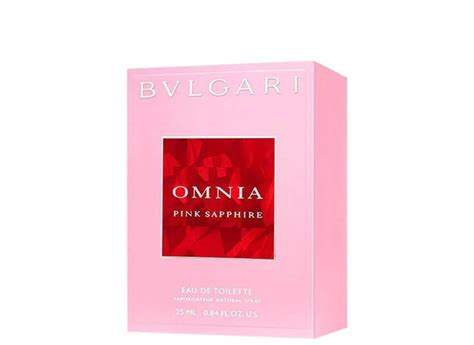 Bvlgari Omnia Pink Sapphire Eau De Toilette Perfume Feminino 25ml Com