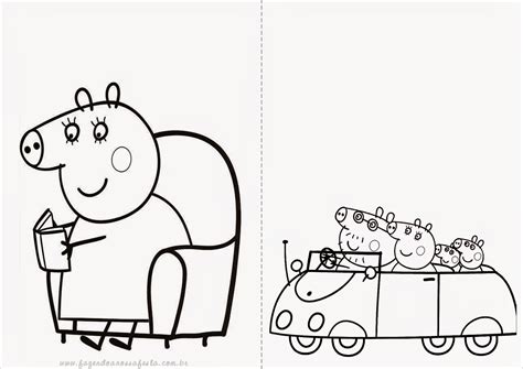 Desenhos Da Peppa Pig Para Imprimir E Pintar