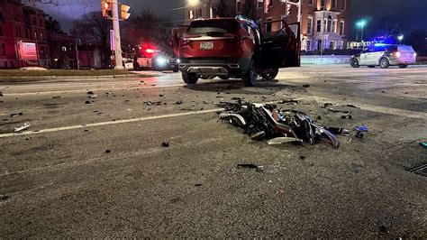 James Street Car Crash Closes Several Intersections Sunday Evening