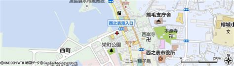 鹿児島県西之表市西町60の地図 住所一覧検索｜地図マピオン