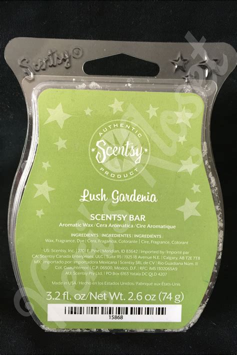 Scentsy Lush Gardenia The Creamy Full Scent Of Classic Gardenia With A Whisper Of Tuberose