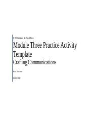 CJ 205 Module Three Practice Activity Docx CJ 205 Policing In The