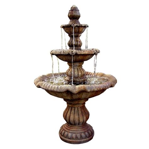 Patio Water Fountain Garden Water Fountains Fountains Outdoor