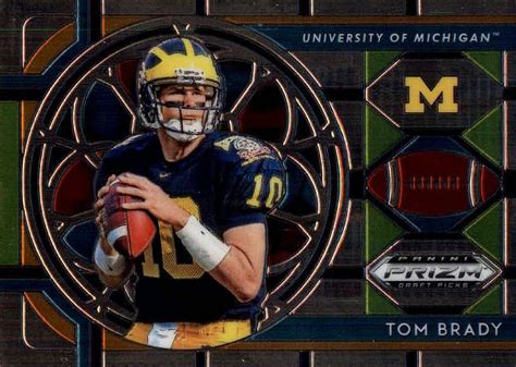 Panini Prizm Draft Picks Tom Brady Trading Card Database