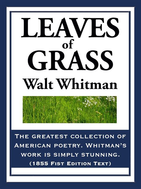 Leaves Of Grass 1855 First Edition Text Ebook Whitman Walt Kindle Store