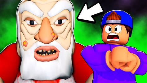 ROBLOX ESCAPE EVIL GRANDPA SCARY OBBY YouTube