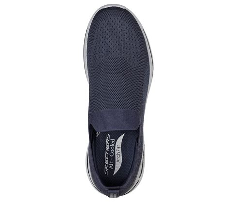 Skechers Navy Go Walk Arch Fit Seltos Mens Slip On Shoes Style Id 216136 India