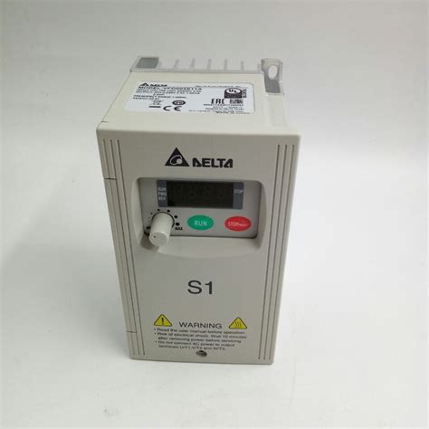 Delta Ac Motor Drive Inverter Vfd S A Vfd S Series Hp Phase V