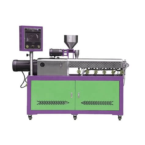 Lab Scale Twin Screw Extruder Production Capacity 180 Kghr At