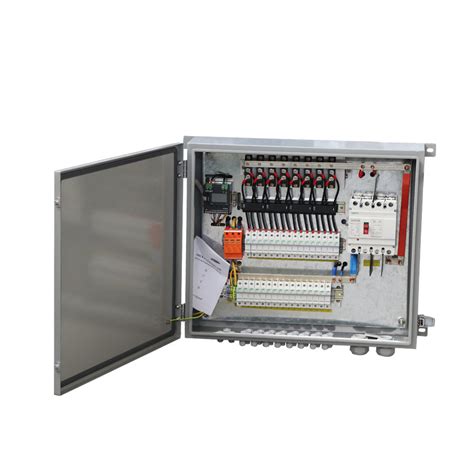 Solar System 1000v 1500v Pv Combiner Box Pv Solar Panel Combiner Box Dc Combiner Box And