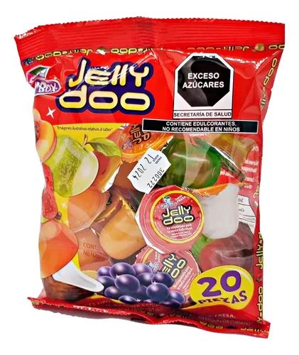 Mini Gelatina Dulces Bolsa Surtida Jelly Do 20pz Economico Meses Sin