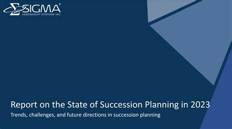 Themes In Succession Planning In 2023 Sigma Assessment Systems