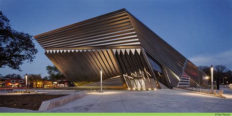 Michigan State University Broad Art Museum / Zaha Hadid - eVolo ...