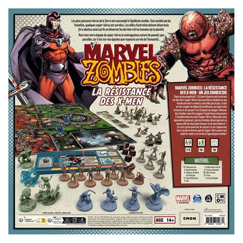 Marvel Zombies La R Sistance Des X Zombicide Jeux De Soci T Cmon