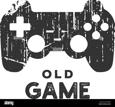 Old game logo icon design template vector illustration Stock Vector Image & Art - Alamy