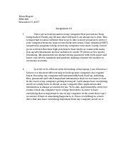 Shapiro BTM Assignment3 Docx Brian Shapiro BTM 200 November 11 2017