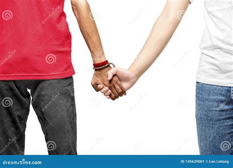 Pares Gay Que Llevan A Cabo Las Manos Juntas Imagen De Archivo Imagen De Humano Tolerancia