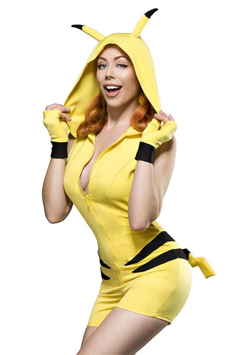 Sexy Costume Pikachu Pokemon Size Xs S M L Jumpsuit