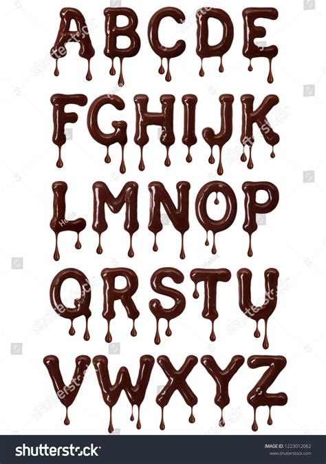 Chocolate Dripping Font