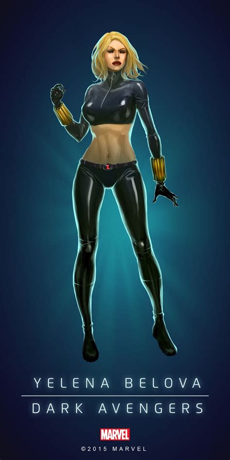 Black Widow Fan Art YALENA BELOVA DARK AVENGERS IN MARVEL S