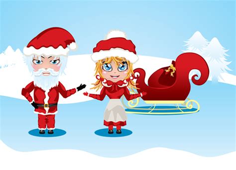 Santa and Mrs Claus by AnnArtshock on DeviantArt