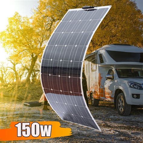 450W Flexibel Solarpanel Solarmodule 450Watt 12V Monokristallin RV Boot