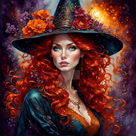 Fire Witch By Artstylealice On Deviantart