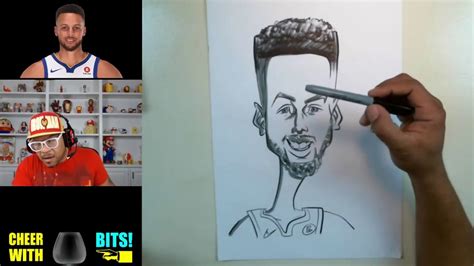 How To Draw Stephen Curry Cartoon Grab a fashion magazine or try a ...