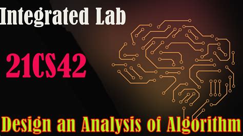 Design And Analysis Of Alogorithm 21cs42