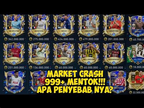 Bahas Market Crash Fifa Mobile Penyebab Market Crash Parah Harga