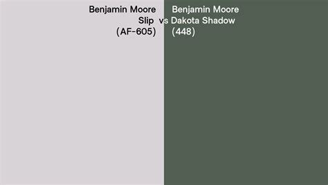 Benjamin Moore Slip Vs Dakota Shadow Side By Side Comparison