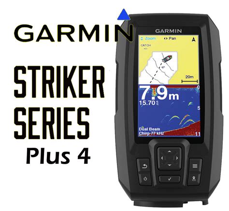 Garmin Striker Plus 4 wtih Dual-Beam Transducer 4” GPS Fishfinder with ...