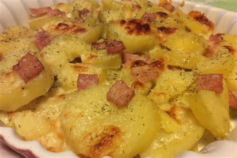 Patate Al Forno Con Prosciutto E Scamorza Fidelity Cucina