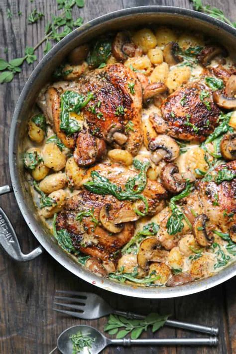 Creamy Chicken And Gnocchi One Pan Minute Meal Julia S Album