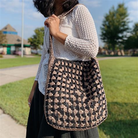 Crochet Granny Square Bag Pattern Knitcroaddict