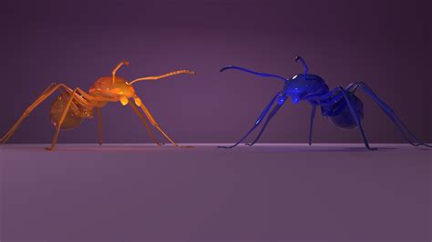 Artstation Glass Ants